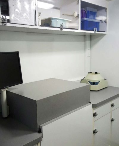 Inside our mobile unit: Mobile Pet Hospital in Rennselaer
